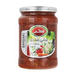 سحر ترشی بندری شیشه 640 گرم